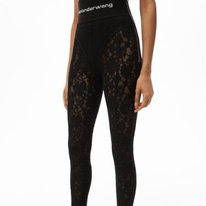 Alexander Wang Lace Tights Size 